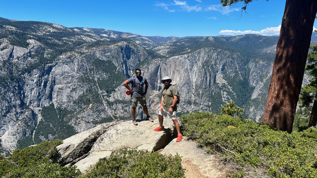 Andi and I at Taft Point