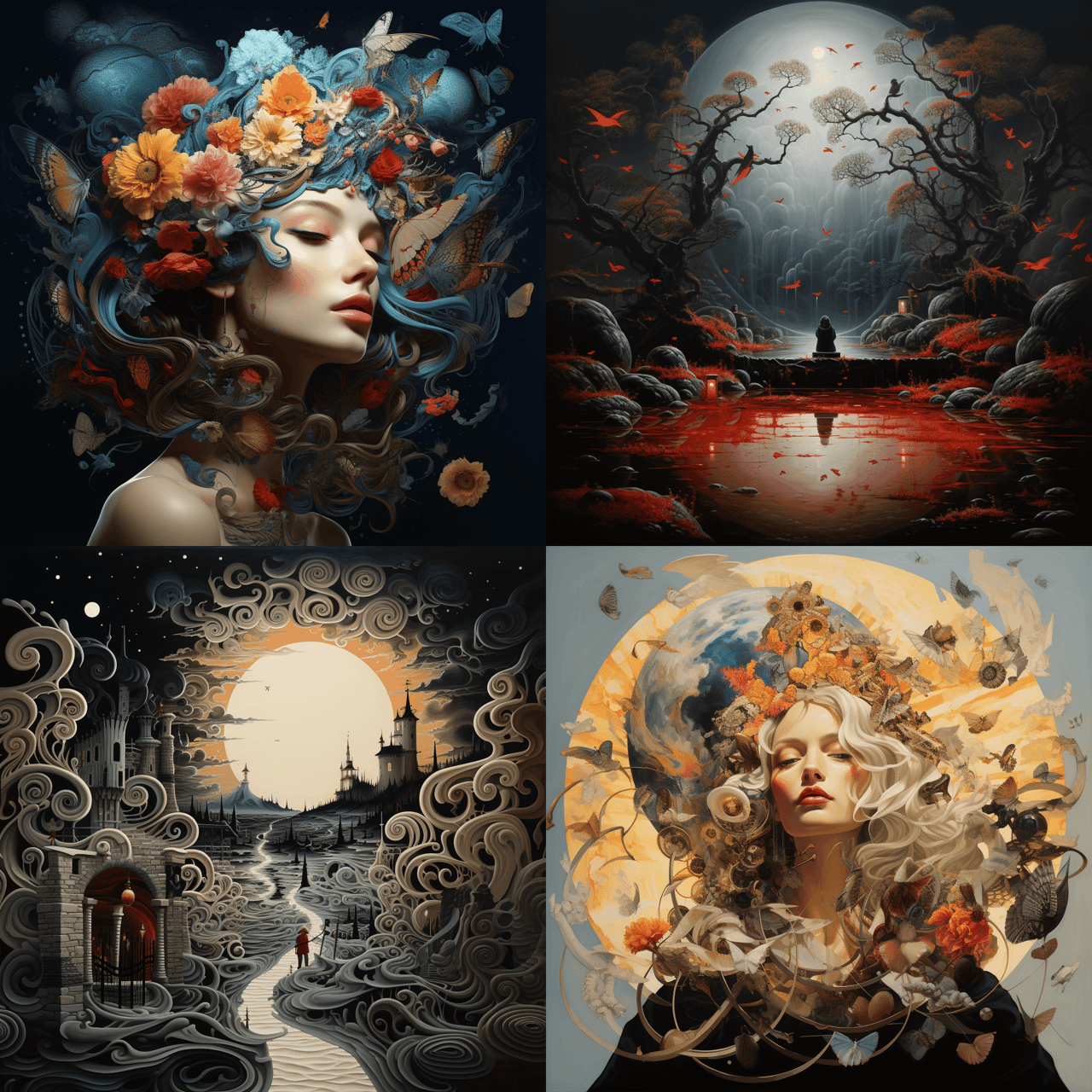 Midjourney result for prompt B