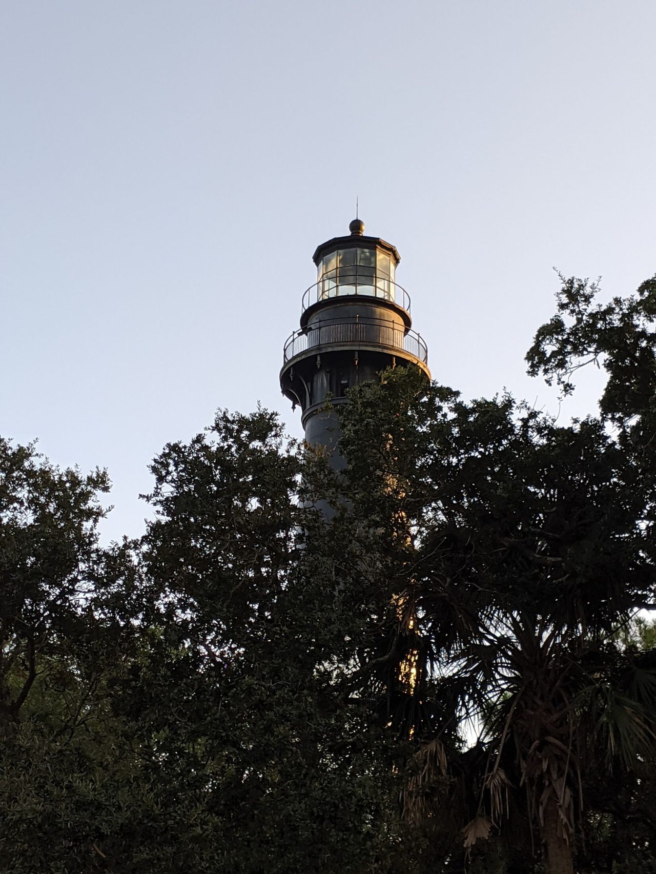 Hunting Island lighthouse.