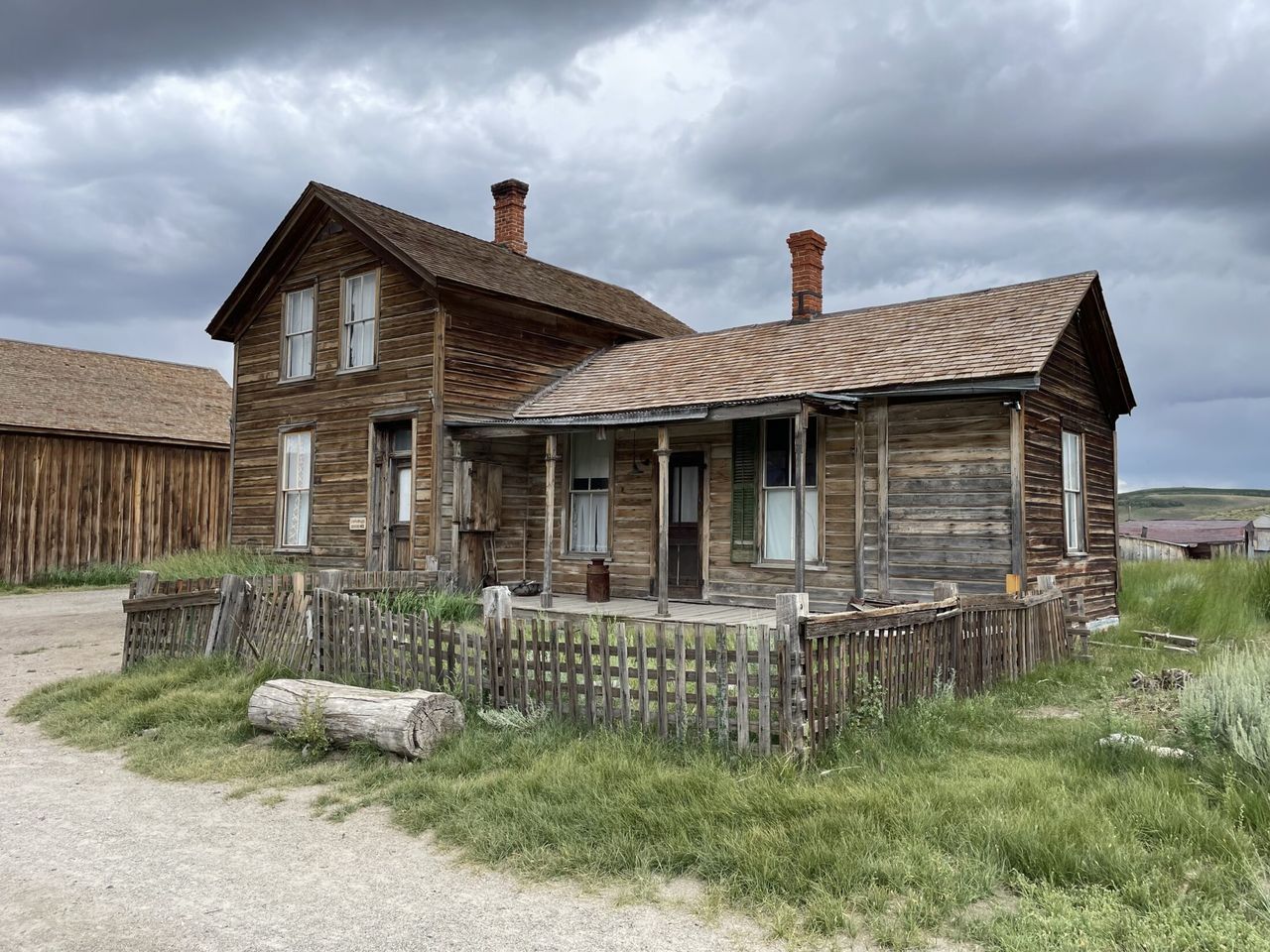 An old house in Bodie.