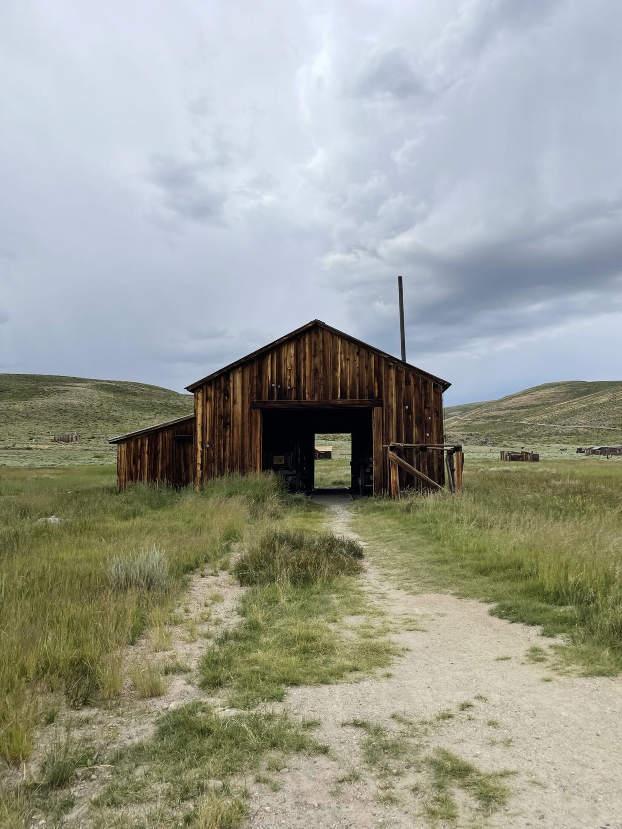An old barn.