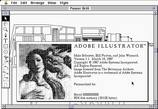 Adobe Illustrator 1.1