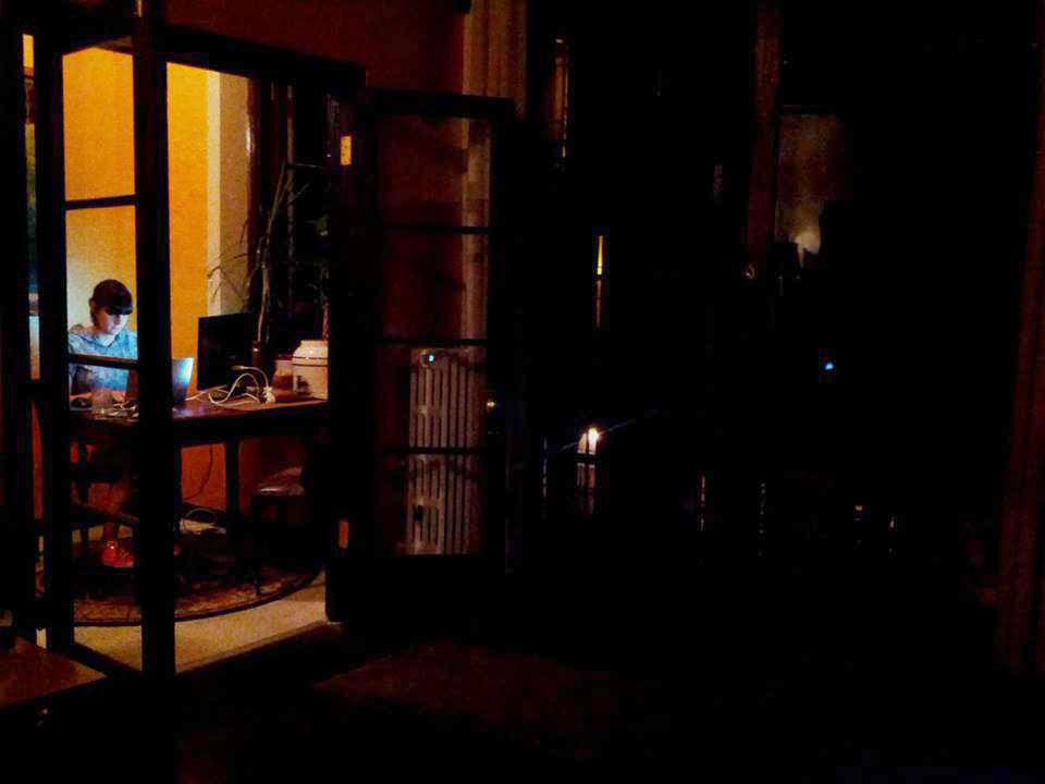 Jennifer Dewalt Working Late