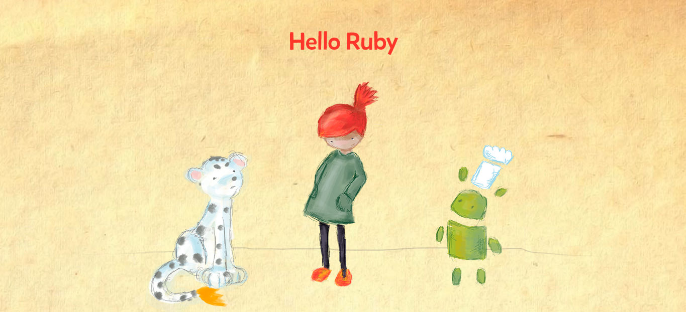 Hello Ruby Hero Art